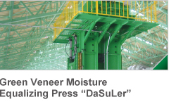 Green Veneer Moisture Equalizing Press “DaSuLer”